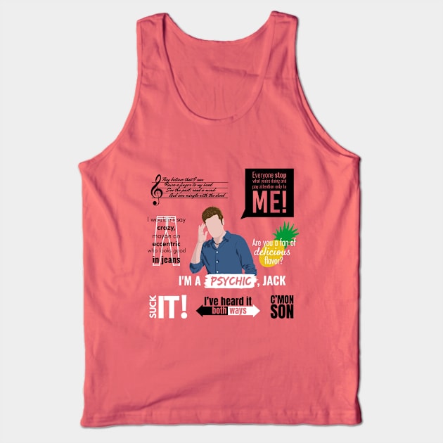 Shawn Spencer Quotes Tank Top by insidethetardis